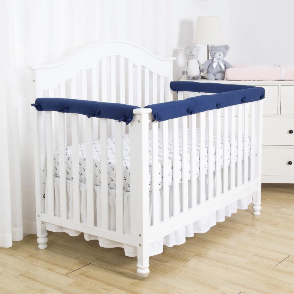 

Угловая накладка Защита бортика кровати Мягкая защитная полоса для краев Полезная противоударная полоса Защитите бортики темно-синий