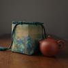 Teacup Storage Bag Travel Tea Cup Pouch Teaware Bag Water Cup Holder Bag 10x10cm