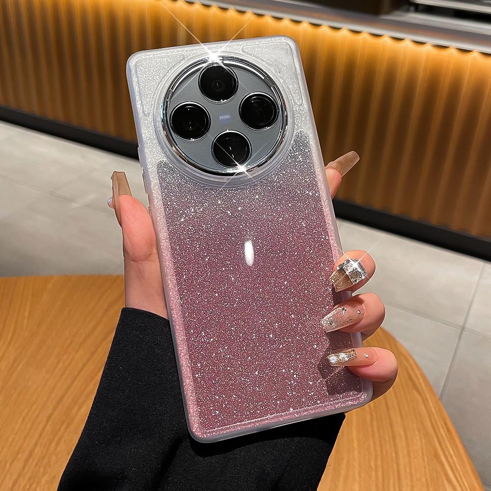 Pro VIVO X200 X100S Pro Pouzdro Měkké Třpytivé S Prstenovým Stojanem Magnetický Ochranný Zadní Kryt Pouzdro Pro VIVO X200 Pro Mini X100 Ultra