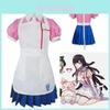 Dangan Ronpa 2 Mikan Tsumiki Pink White Uniform Suit Costume