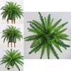 Fake Nephrolepis Cordifolia Plant Wall Decor With Multi Leaf Design For Event Decoration And Interior Use