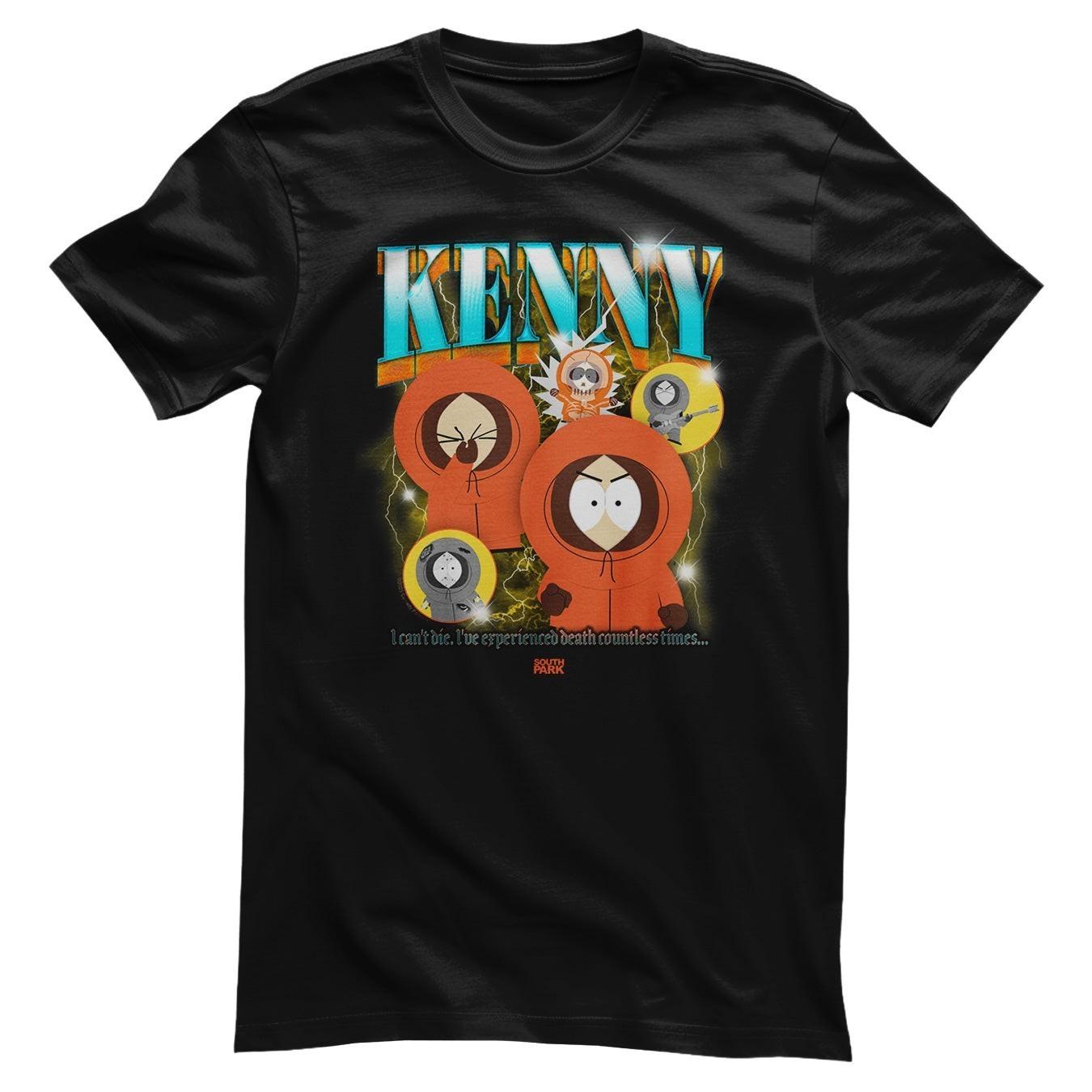 Maglietta Da Uomo Bootleg Rap Di Kenny Di South Park Con Licenza Ufficiale XL