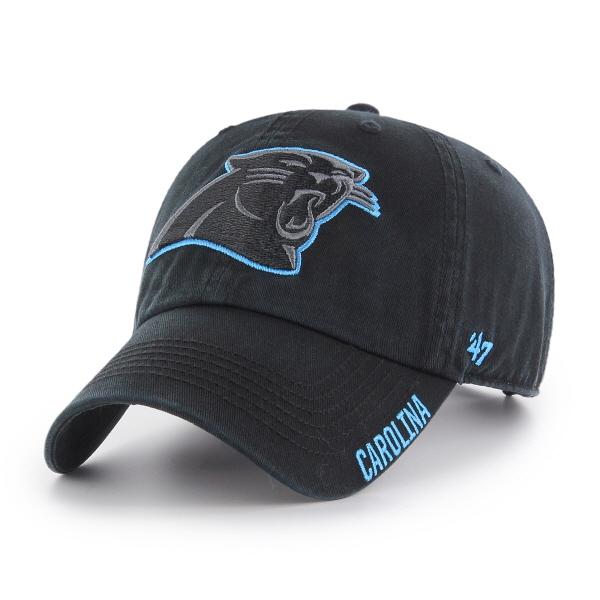 47Beulaendeu Carolina Panthers Black Huddle 47 Clean Up