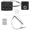 Ukulele Pickup EQ Color Tuner with LED Display Electric Box 3‑Segment Equalizer Musical