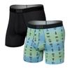 SAXX Underwear Quest Quick Dry Mesh Brief Fly Boxer Briefs 2 Units
