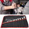 14pcs 824mm Combination Wrench Set Double Head Spanner Nut Driver Repair Tool Kit