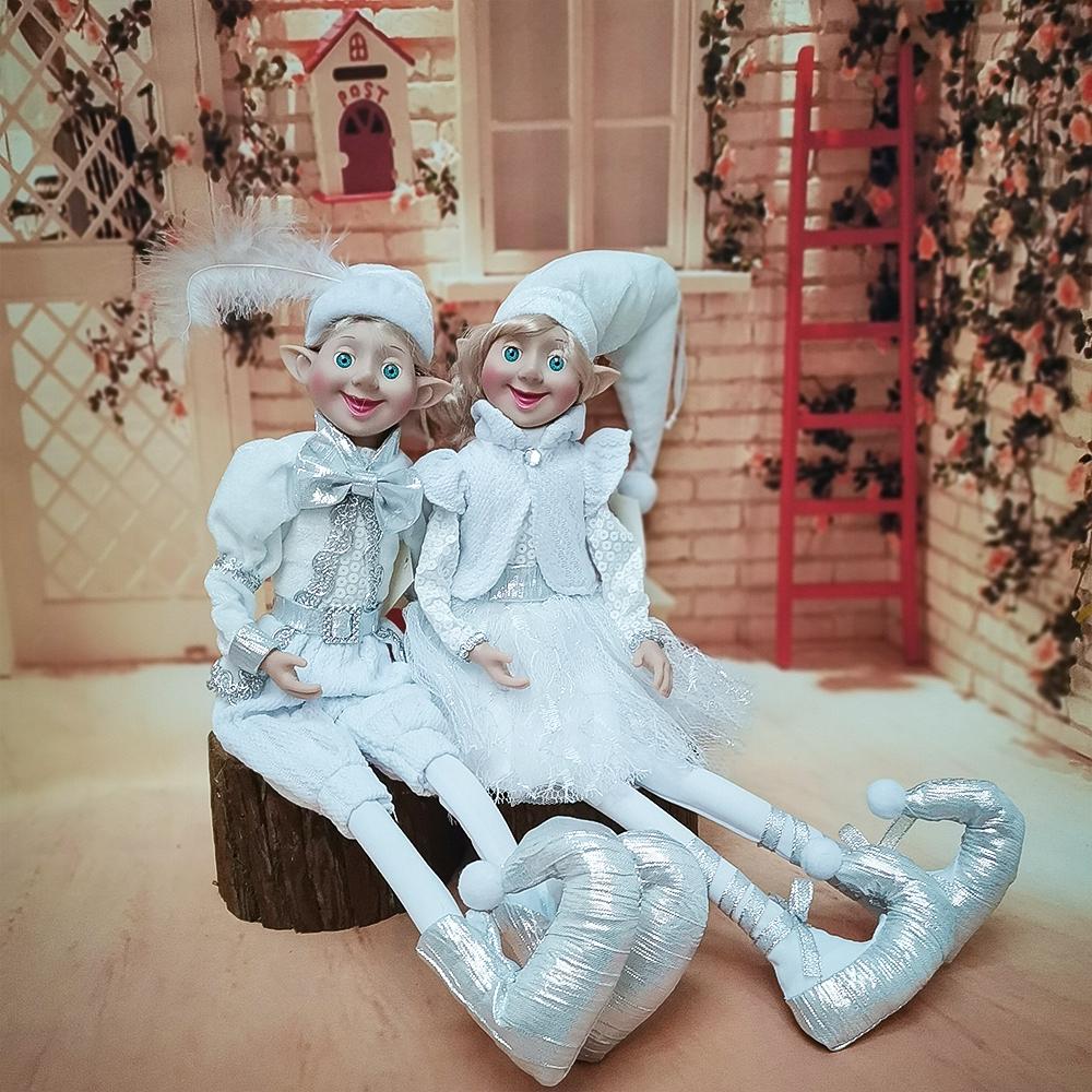 Neue Weihnachten Elf Plüsch Spielzeug Wohnkultur Paar Elfen Urlaub Puppen Spielzeug Neue Jahr Geschenk Kinderzimmer Dekoration Navidad Natal Weihnachten