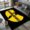 3D Wu T-TANG Clans Hip Hop Sign Rap Carpet Rug for Bedroom Living Room Home Sofa Decoration,Children Play Large Decor Floor Mat