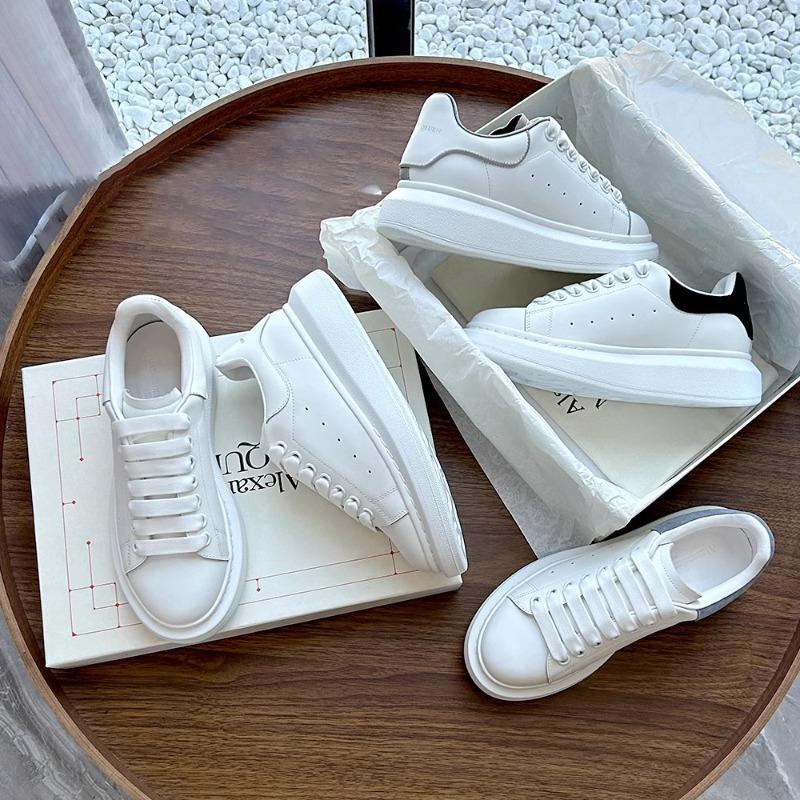 Dachang Xiaobai shoes new versatile women's shoes leather thick sole inner height increase casual board shoes couple men's shoes