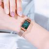 Fashion Trend Mori Small Fresh Casual Retro Square Ladies Quartz Watch