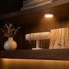 3W Mini Spotlight Aluminum Alloy Display Case Lamp Compact USB Puck Light  Campus Desk Lighting