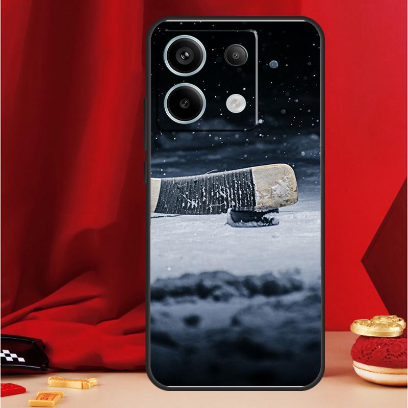 Ice Hockey Phone Case For Xiaomi Redmi Note 13 Pro 12 10 9 8 11 Pro 12S 11S 10S 9S 10A 9C 10C 12C 13C Redmi Note 12S