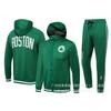 Maglia da allenamento da basket a maniche lunghe con cappuccio squadra NBA uomo Lakers Cavaliers Celtics Jazz Bulls Spurs Warriors