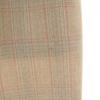 VINTAGE 70s 80s Check Pattern Trousers Pants beige Men's Used