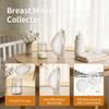 Breastfeeding Milk Collector With Waterproof Silicone For Handsfree Nursing And Leak Prevention