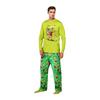Parent-child Christmas Print Home Suit Long-sleeved Top And Pants