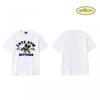 CORT Alcatraz Basic Short Sleeve T-Shirt Phantom Letter Print Couple Streetwear Teens