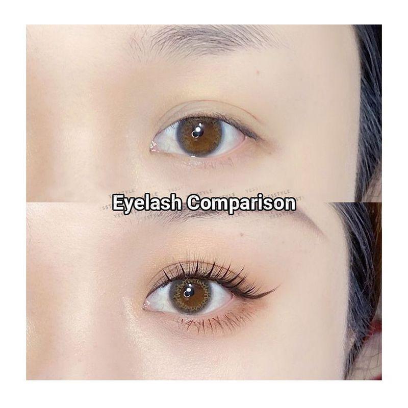 Mogugu - Natürliche, einzelne Wimpernbündel für den unteren Wimpernkranz