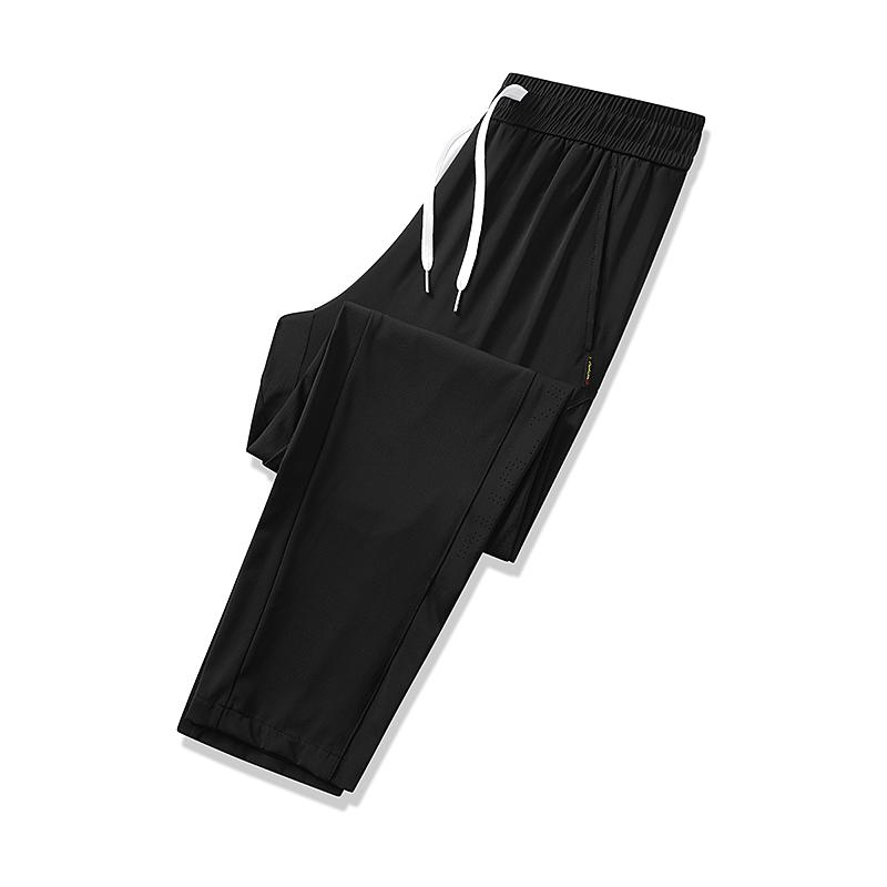 Летние мужские брюки Спортивные и повседневные брюки 2XL чёрный