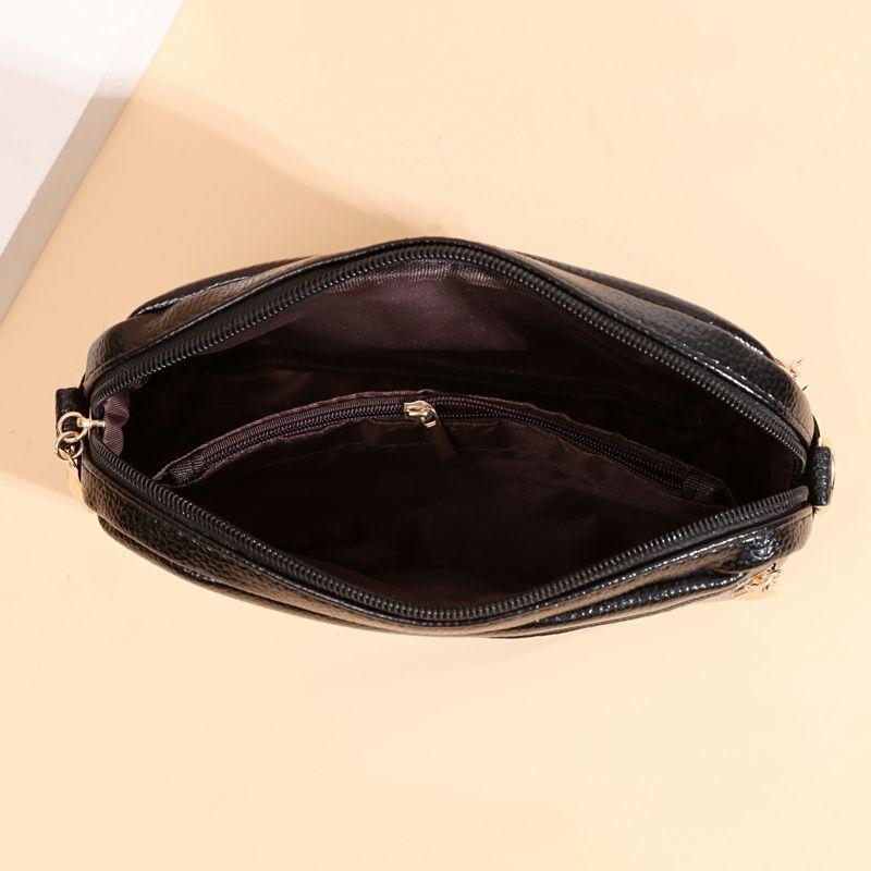 Middle Aged Women's Bag Fashionable Printed Diagonal Cross Bag Large Capacity Mother Single Shoulder Mobile Phone Bag