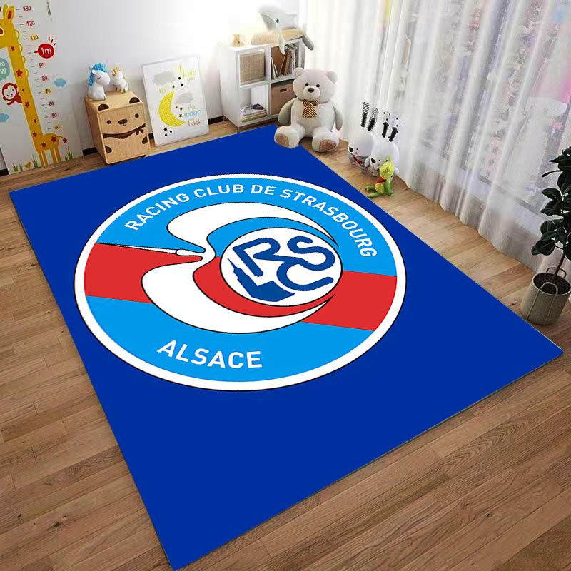 Racing Club Strasbourg Logo Suitable As a Non-slip Mat for the Living Room or Bedroom Sofa