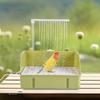 KX4B Pet Bird Bath Box Easy To Clean Continuous Water Circulations Automatic Fountain Bathtub Pet Bird Bath Tub