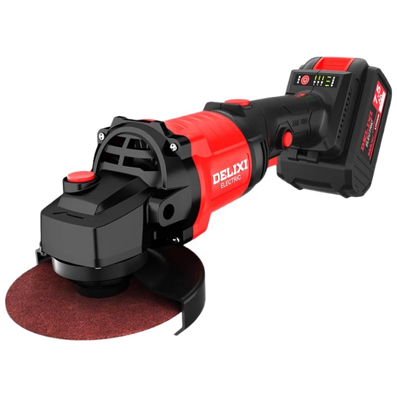 

DELIXI 21V Cordless Brushless Angle Grinder Kit CN plug (adapter included)