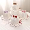 2026 Baby Girl Lace Mesh Bucket Hat - Spring/Summer Fisherman Style Sun Protection