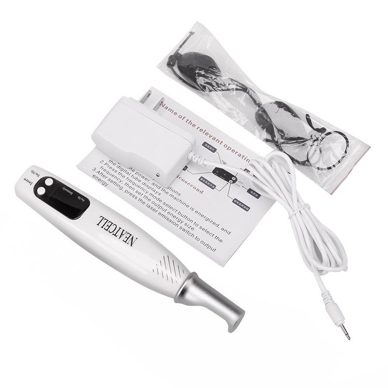 Portable Picosecond Mole and Spot Removal Pen with Red and Blue Light