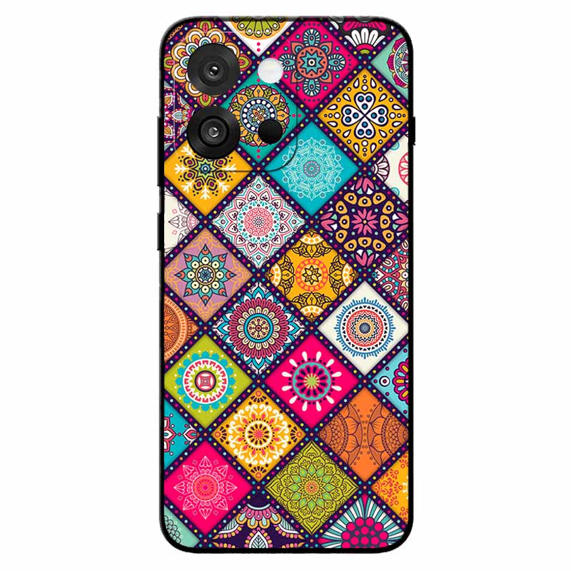 3D Emboss Cases For OnePlus 13T/ 13S Relief Emboss Soft Silicone Back Cover For CPH2723 Relief Funda OnePlus 13s Flower Capa 13T