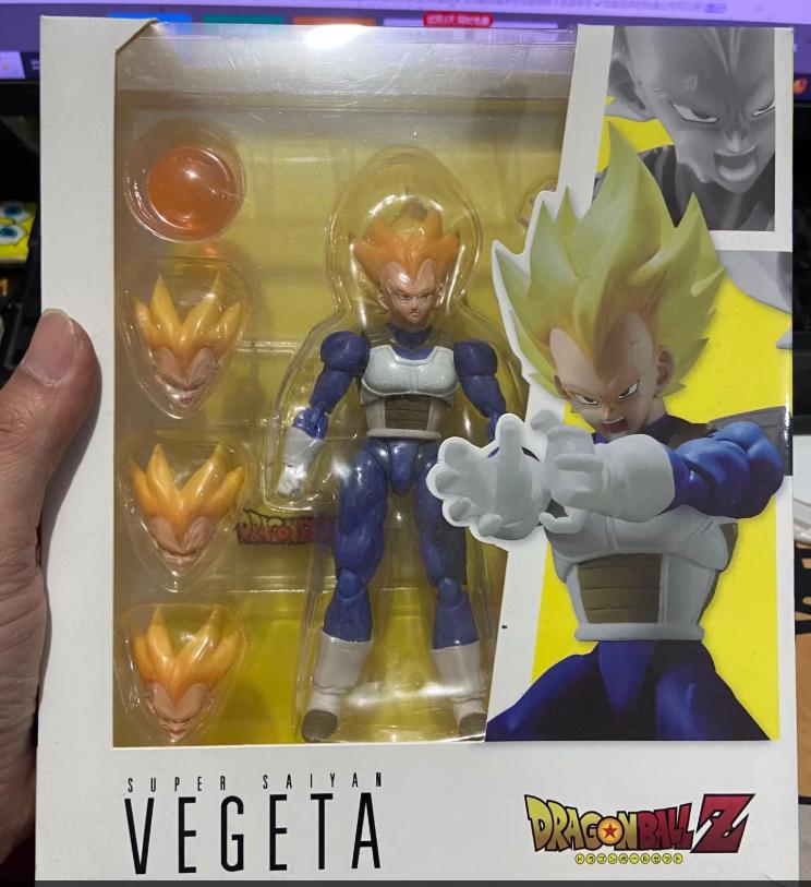 New Hot Dragon Ball Collection: Wukong Realm King Fist Vs. Rustrans Super Saiyan Handheld Ornament Collection Gift For Kids