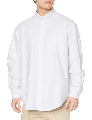 Chemise à manches courtes boutonnée pour homme Lee Official, LM8514-118, Blanc,
