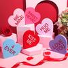Modern Design Heart Craft Ornament Set Portable Foam Board Ideal for Home Office and Festival Event Decors