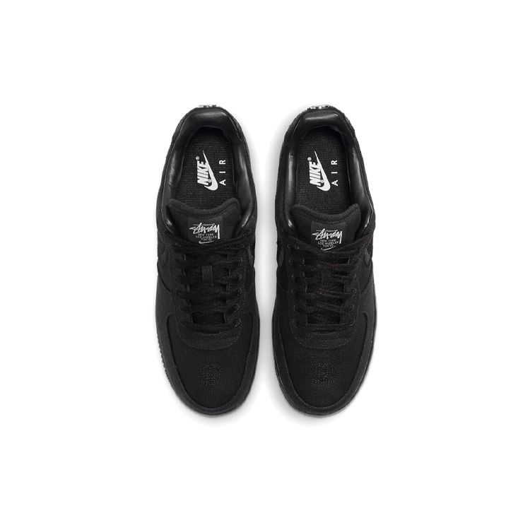 Nike Stussy x Air Force 1 Low Triple Black Unisex-Sneaker CZ9084-001