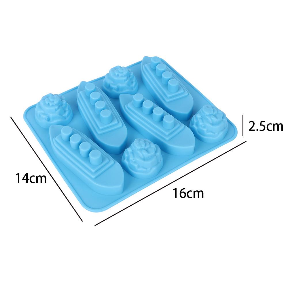 Cream Makers Gadgets Cake Mould Chocolate Titanic Shaped for Kitchen Silicone Mold Ice Cube Trays