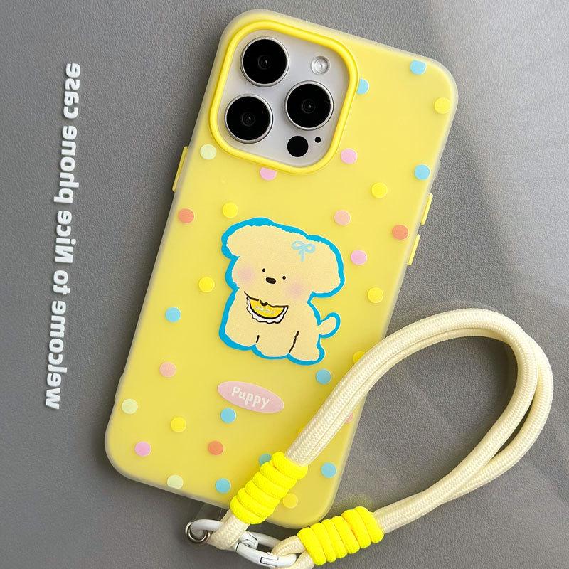 Zhitai iPhone 16 Pro Case for Apple 15, Fits 14 Pro Max, Jelly Skin with Strap for iPhone 12/11/13