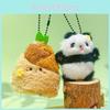 Plush Keychain With Bamboo Flower Bear For Kids And Collectors