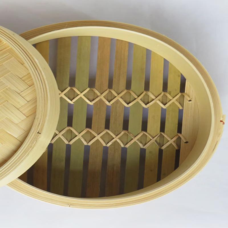 Bamboo Steamer Basket Set