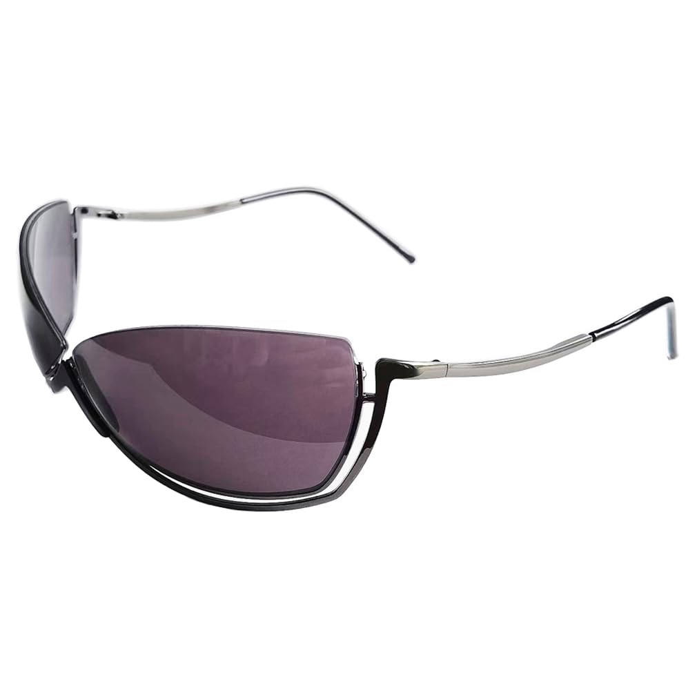 Niobe Matrix Matrix Sonnenbrille Ultraleicht [PLOPLO] (Grau, Grau)