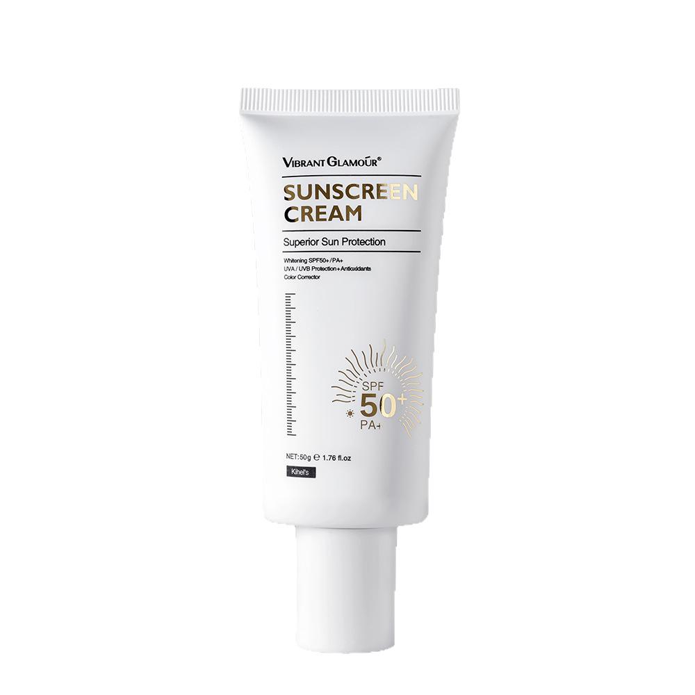 Oil-Free Facial Sunscreen SPF 50+ Broad Spectrum Water Resistant Non-Greasy Lightweight for Men & Women