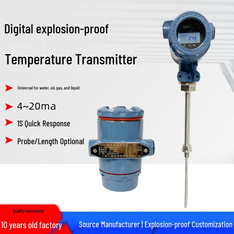 SBWZ-2480 Industrial High-Precision Explosion-Proof Temperature & Humidity Sensor