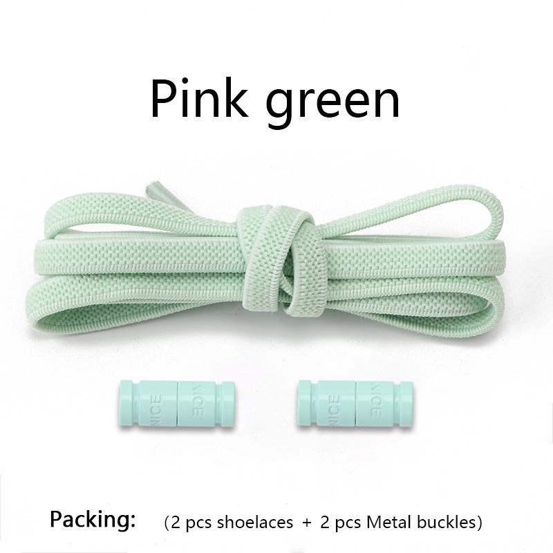 New Elastic Laces Sneakers Capsule Lock Boots Shoelaces Without ties Kids Adult No Tie Shoe laces Flat Rubber Shoelace for Shoes