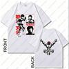 Japanese Anime Baki Hanma The Grappler Graphic Print T Shirt Casual Fashion Neck Harajuku T Shirt Women Men Cotton Shortsleev
