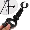 Lightweight Plastic Microphone Extension Clip Mounting Hardware Flexible Mic Stand Clip Stable Wireless Mic Holder