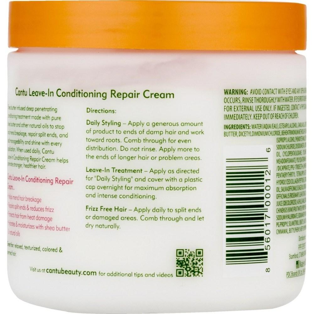 Cantu Shea Butter Leave-In Conditioning Repair Cream, 453 g, 1 Piece
