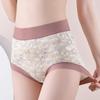 Women's Summer Thin Style Breathable Comfortable Not To Roll Edge No Mark High Waist Triangle Briefs