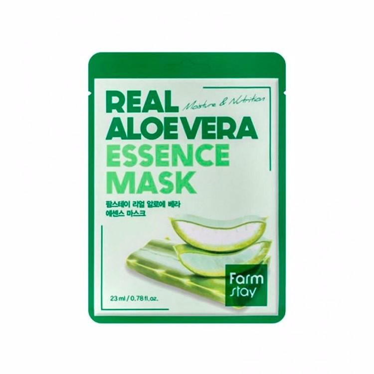 

FARM STAY Маска с эссенцией алоэ вера Real Aloe Vera 23 мл х 10 шт. 23ml x 10pcs