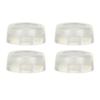 4Pcs Sewing Bed Cushion Soft PVC Plastic Elastic Clear Vibration Reduction Sewing Machine Cushion