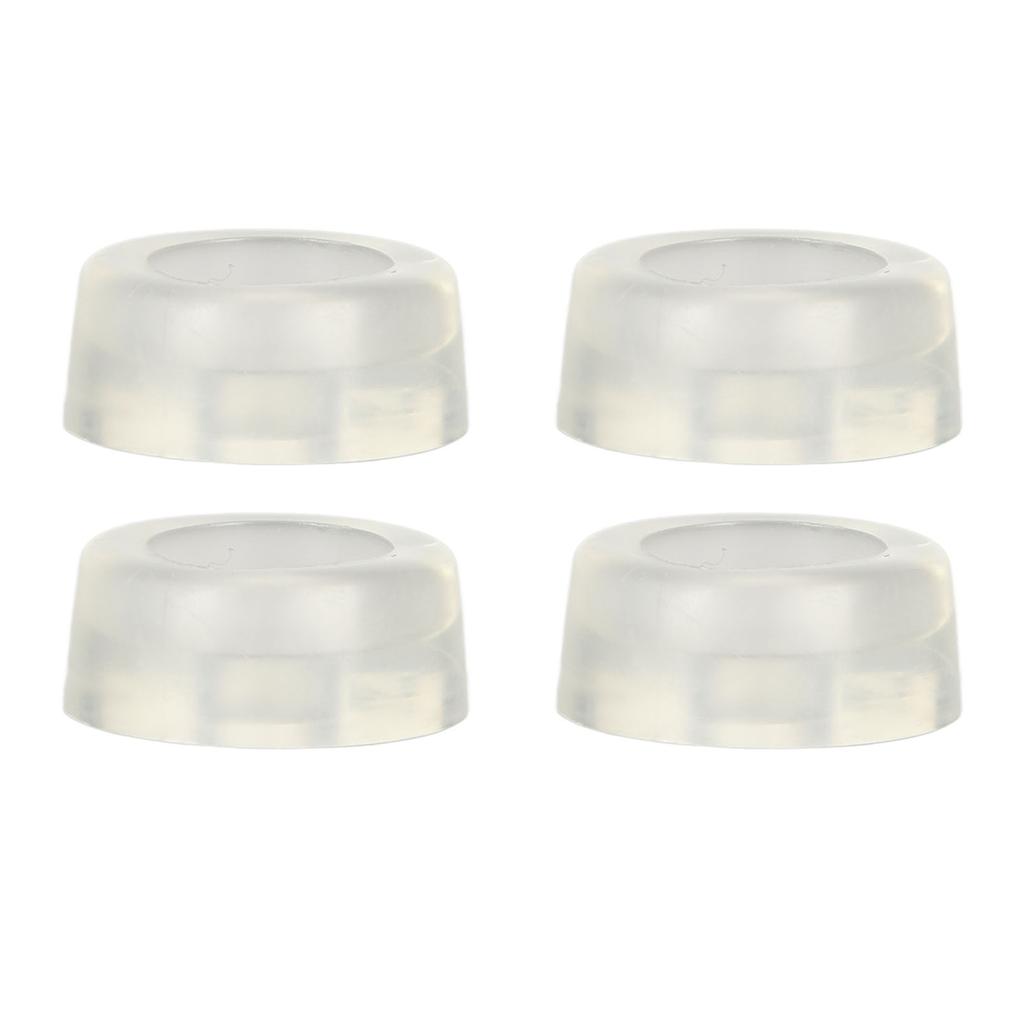 4Pcs Sewing Bed Cushion Soft PVC Plastic Elastic Clear Vibration Reduction Sewing Machine Cushion