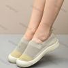 Fashion Large Size Women's Shoes Summer New Fashion Breathable Mesh Hollow Comfortable Casual Shoes Lightweight Soft Sole Non Slip Flats